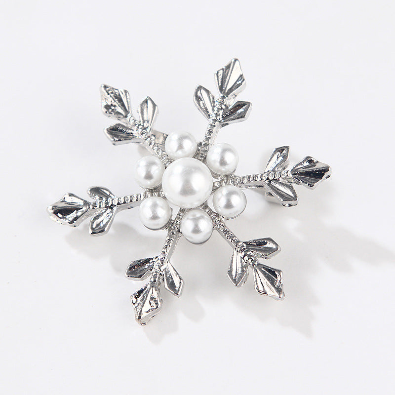 Korea style full pearl swan rhinestone flower brooch pin -women's fashion accessories - Image 30