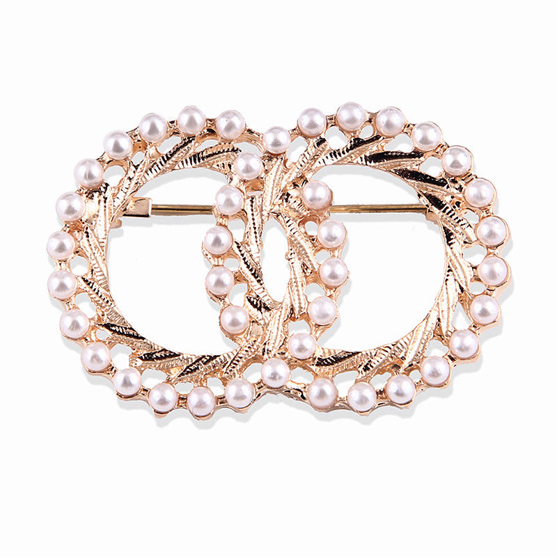 Korea style full pearl swan rhinestone flower brooch pin -women's fashion accessories - Image 49