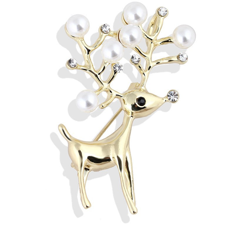 Korea style full pearl swan rhinestone flower brooch pin -women's fashion accessories - Image 51