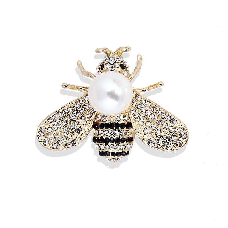 Korea style full pearl swan rhinestone flower brooch pin -women's fashion accessories - Image 52
