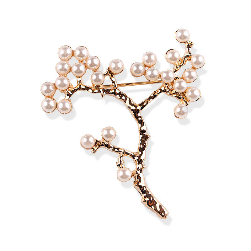 Korea style full pearl swan rhinestone flower brooch pin -women's fashion accessories - Image 48