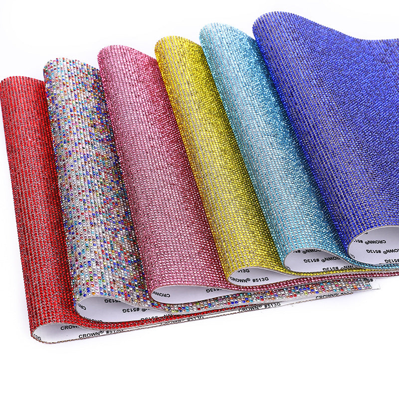 Rhinestone stickers for bags, shoes, accessories, glass, clothing, rhinestone stickers, DIY rhinestone strips