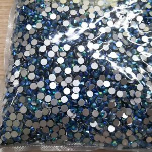 Flatback Rhinestones Bulk, Rhinestones for Nails Crafts Clothes DIY Decoration, IndicoliteAB