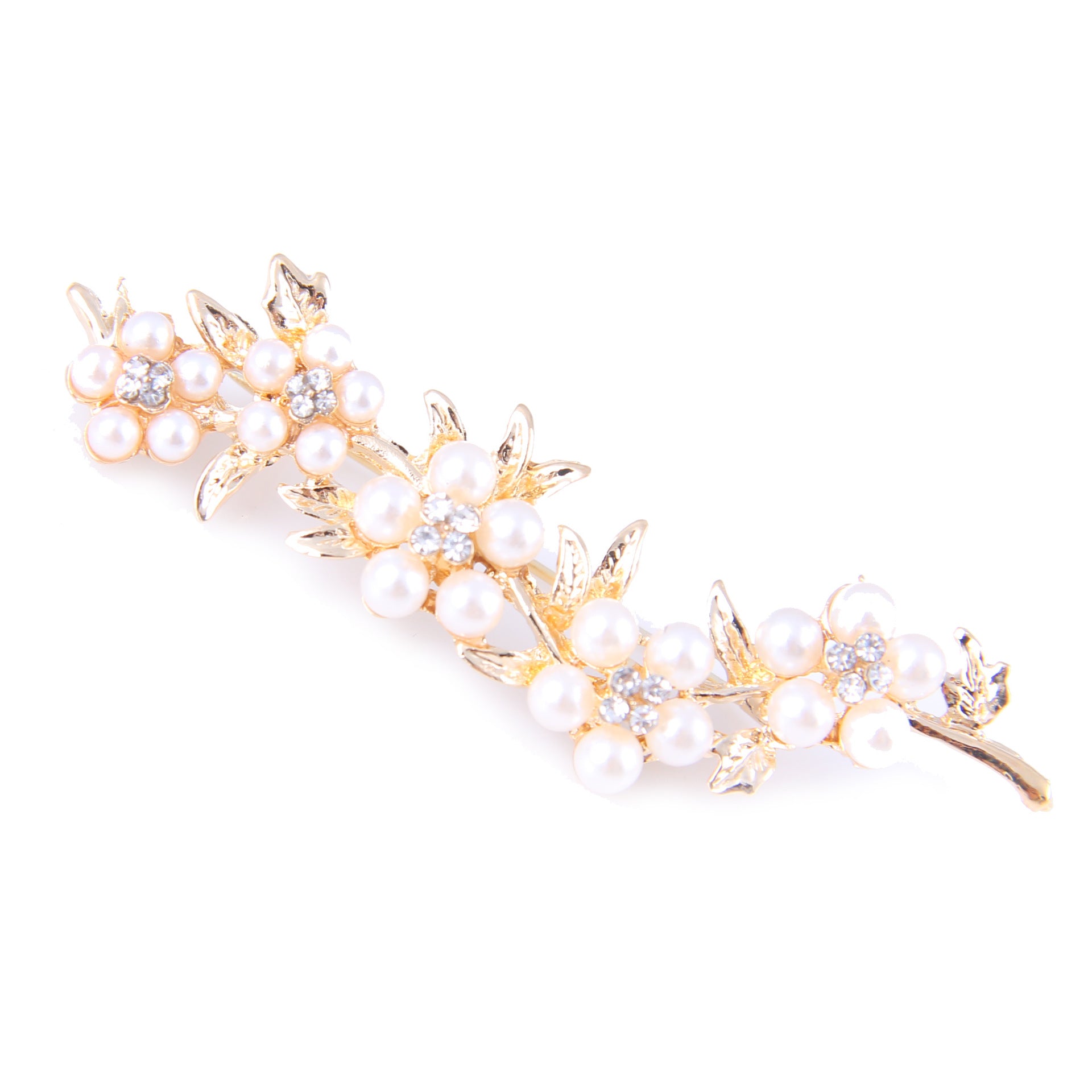 Korea style full pearl swan rhinestone flower brooch pin -women's fashion accessories - Image 20