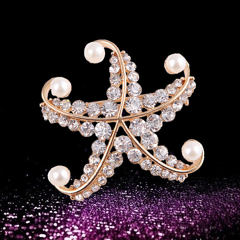 Korea style full pearl swan rhinestone flower brooch pin -women's fashion accessories - Image 13