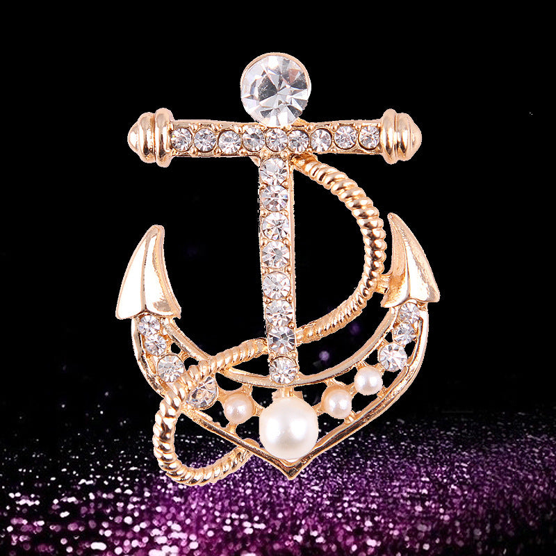 Korea style full pearl swan rhinestone flower brooch pin -women's fashion accessories - Image 24