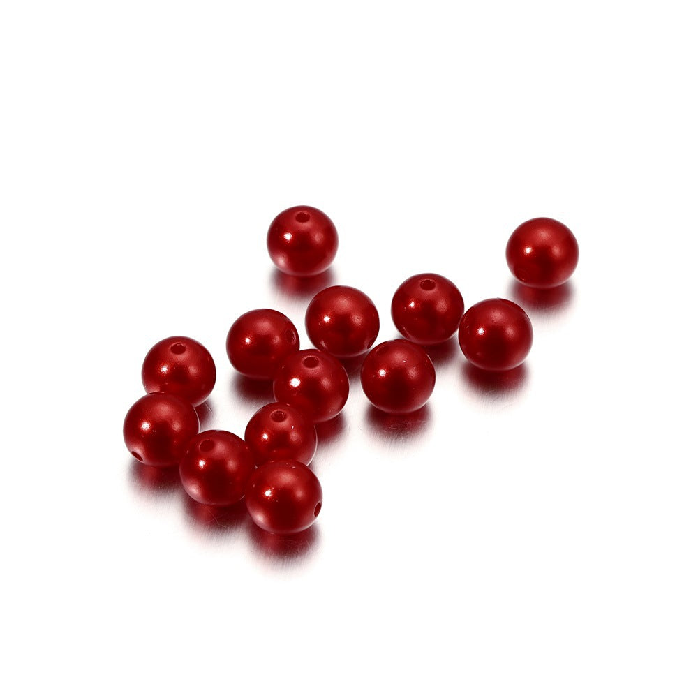 Round Pearl Beads with Hole - 5 Sizes Loose Pearls for Jewelry Making & DIY Crafts - Image 21