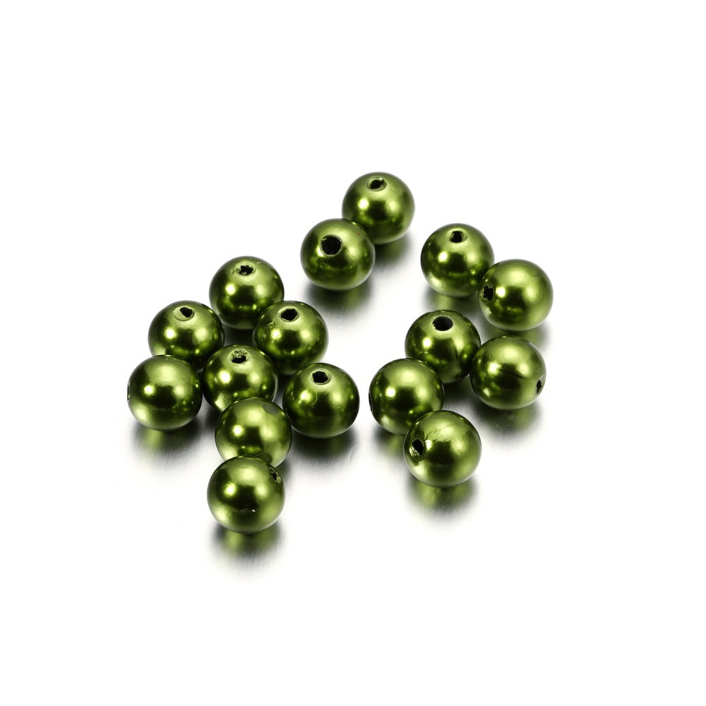 Round Pearl Beads with Hole - 5 Sizes Loose Pearls for Jewelry Making & DIY Crafts - Image 20