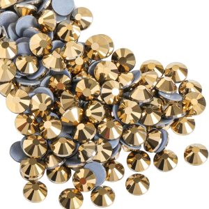 Hotfix Rhinestones, Crystal Rhinestones for Crafts Clothes DIY Decoration- Aurum