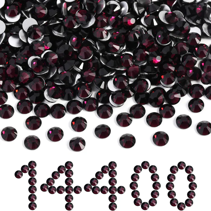 Flatback Rhinestones Bulk, Rhinestones for Nails Crafts Clothes DIY Decoration,Amethyst - Image 8