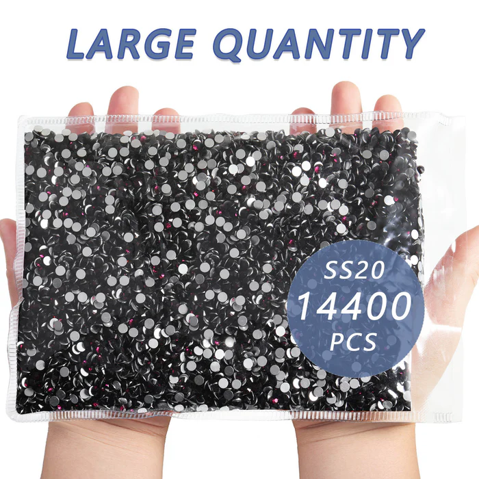 Flatback Rhinestones Bulk, Rhinestones for Nails Crafts Clothes DIY Decoration,Amethyst - Image 3