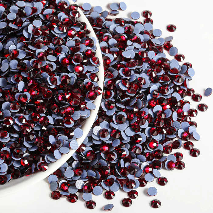 Hotfix Rhinestones Bulk, Hot Fix Rhinestones for Crafts Clothes DIY Decoration, Dark Siam - Image 5