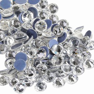 Hotfix Rhinestones, Crystal Rhinestones for Crafts Clothes DIY Decoration-Crystal