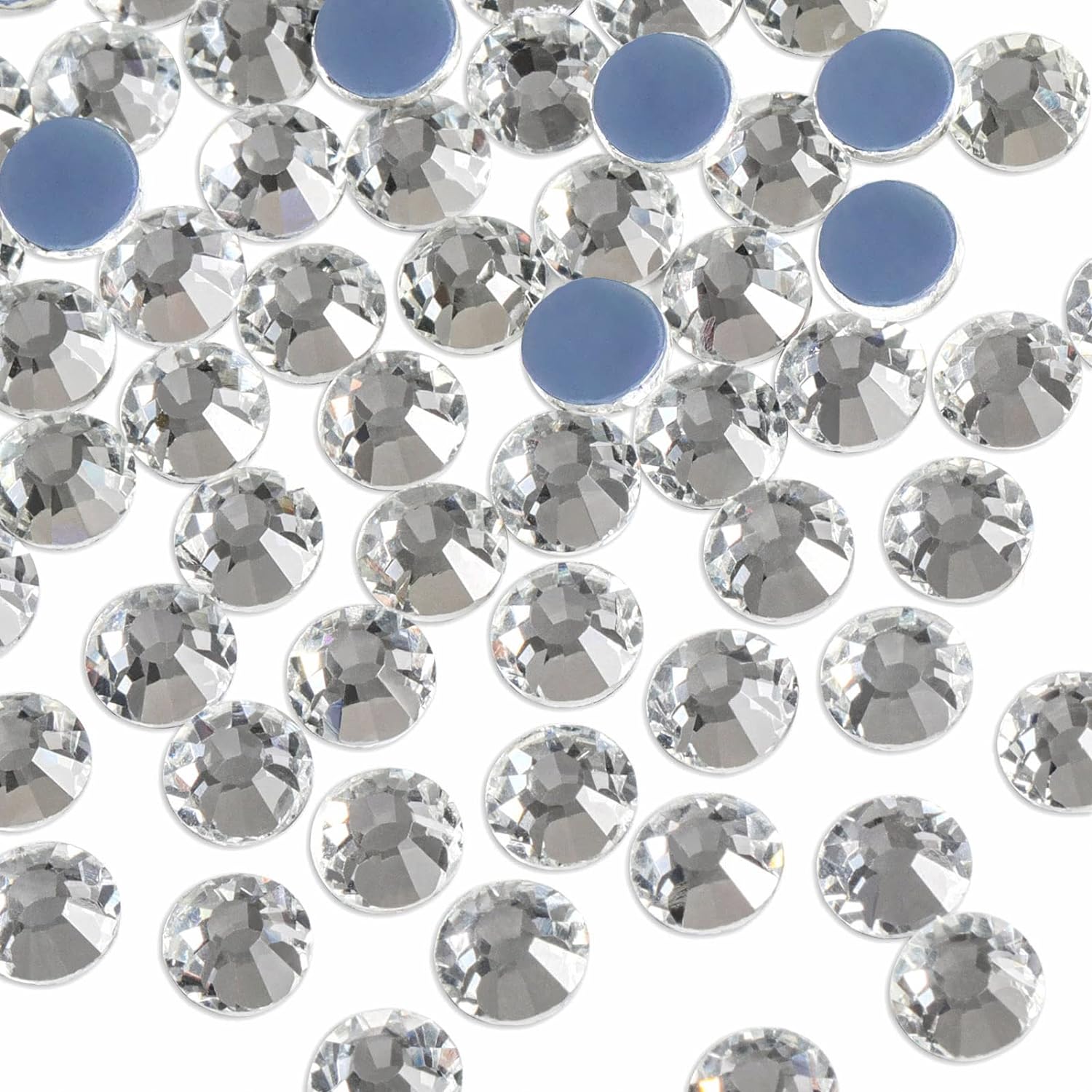 Hotfix Rhinestones, Crystal Rhinestones for Crafts Clothes DIY Decoration-Crystal - Image 2