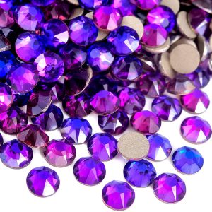 2088 16 Cuts Crystal Non Hot Fix Rhinestones Luxury Bulk Flatback Strass Crystal for Jewelry Decoration