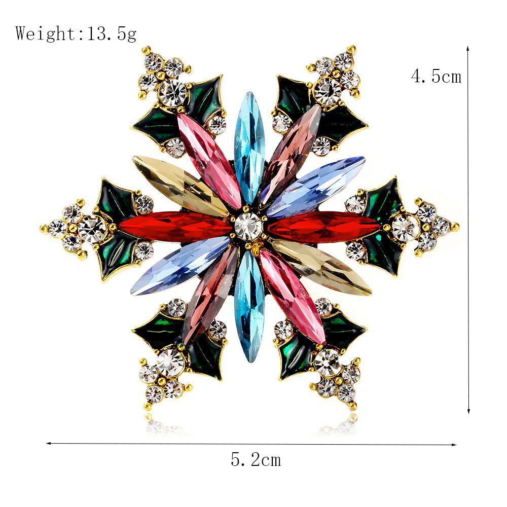 Women's Christmas Brooches Set - New Fashion Santa Tree Reindeer Wreath Snowflake Bell Pins - Image 67