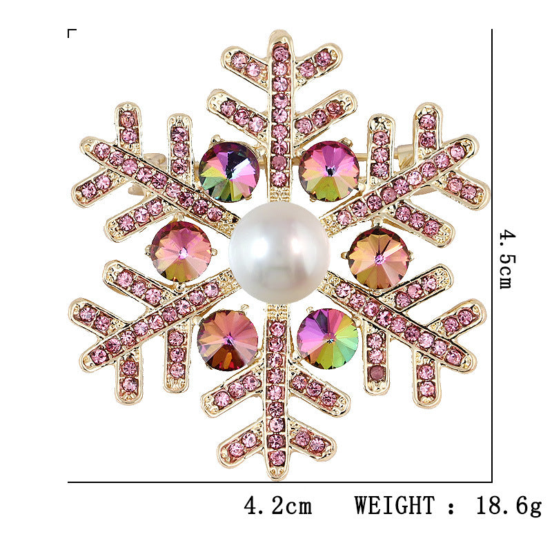 Women's Christmas Brooches Set - New Fashion Santa Tree Reindeer Wreath Snowflake Bell Pins - Image 28