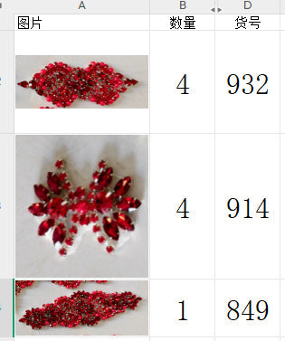 9 Pcs Rhinestone Applique Patches with Back Glue, Sparkling Iron-on Gems for Dancewear, Performance Costumes, Ice Skating Dress, Garment Embellishment - Image 9