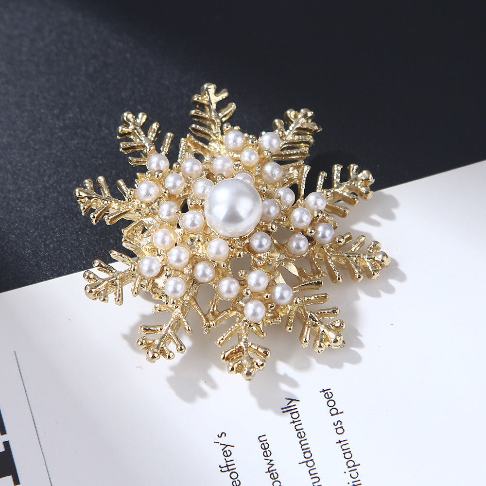 Korea style full pearl swan rhinestone flower brooch pin -women's fashion accessories - Image 58