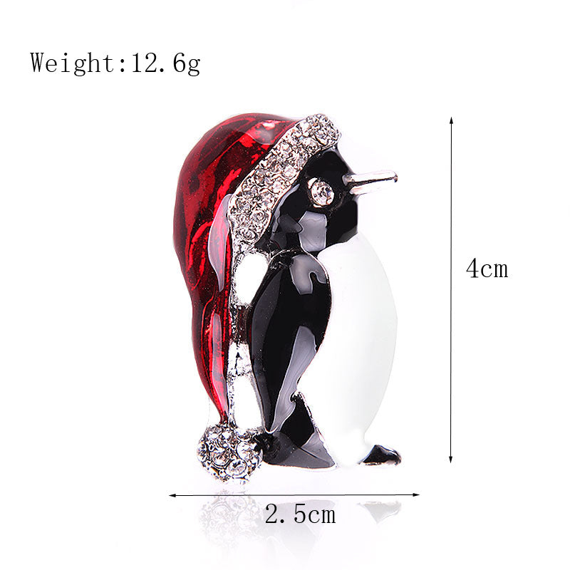 Women's Christmas Brooches Set - New Fashion Santa Tree Reindeer Wreath Snowflake Bell Pins - Image 21