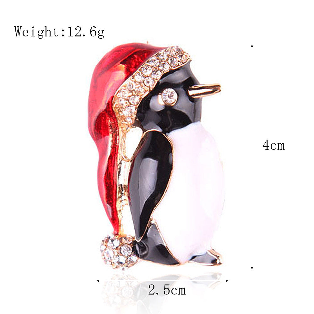Women's Christmas Brooches Set - New Fashion Santa Tree Reindeer Wreath Snowflake Bell Pins - Image 20