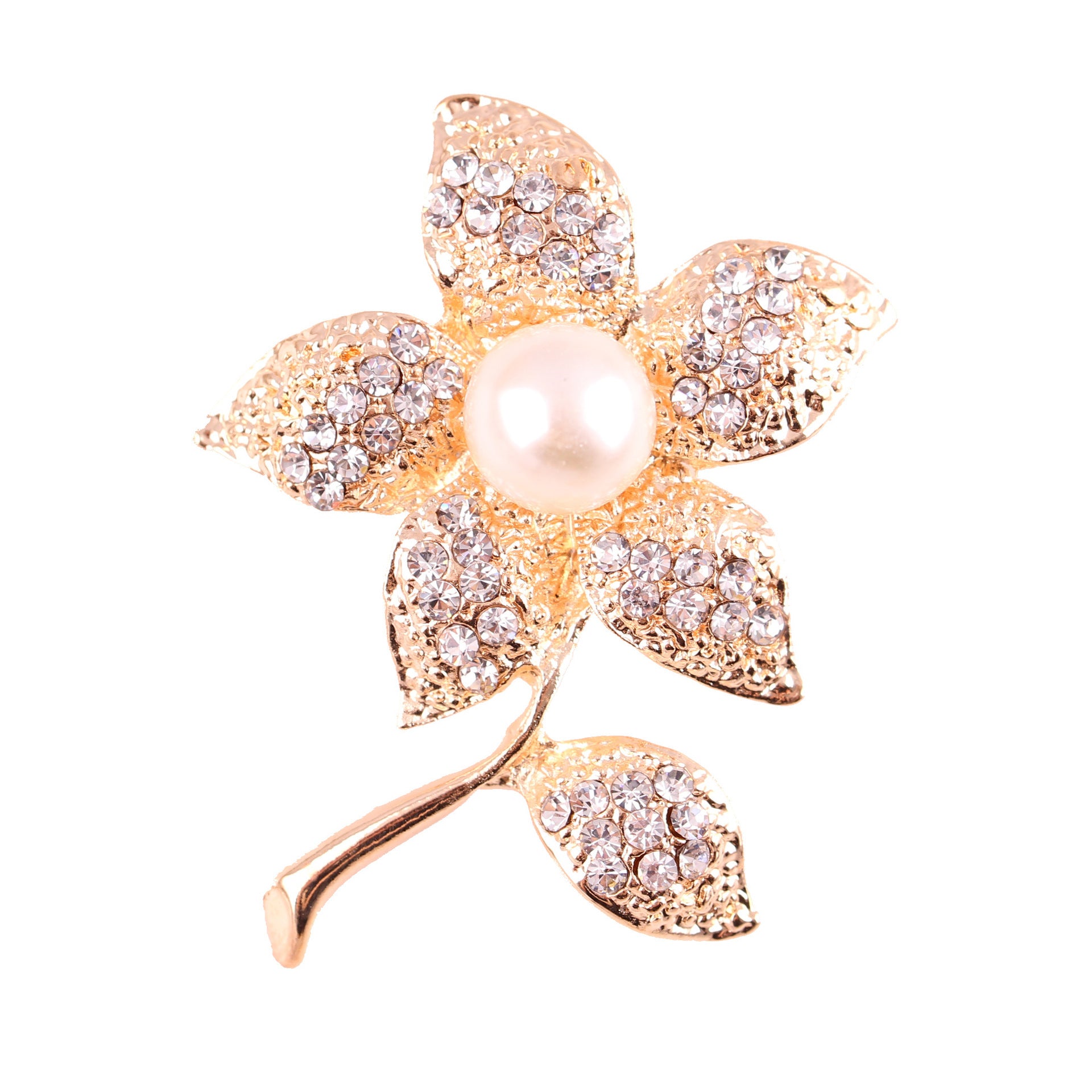 Korea style full pearl swan rhinestone flower brooch pin -women's fashion accessories - Image 63