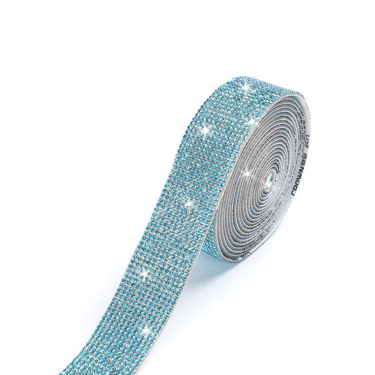 Self Adhesive Rhinestone Strips, Diy Rhinestone Strips, Self-adhesive Rhinestone Stickers, Clothing, Shoes, Hot Stamping, Rhinestone Stickers - Image 2