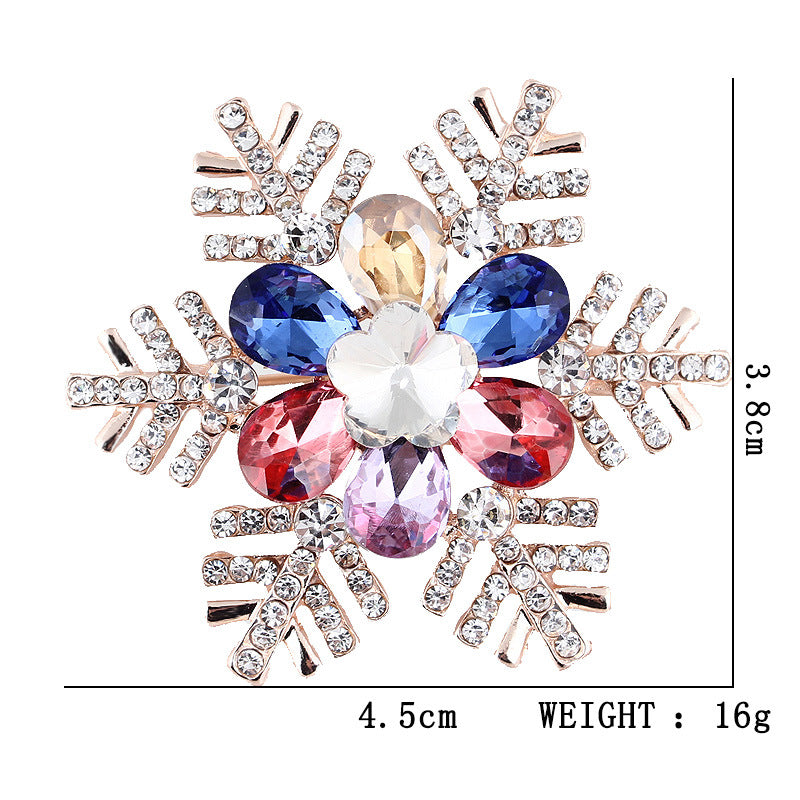 Women's Christmas Brooches Set - New Fashion Santa Tree Reindeer Wreath Snowflake Bell Pins - Image 27