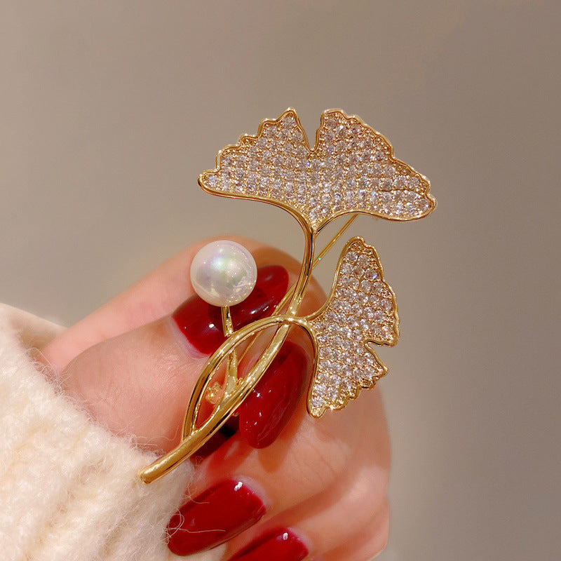 Elegant Anti-slip Brooch Pin – Minimalist Luxury Chest Clip For Women, Discreet Wardrobe Security Pin, Small Chic Decorative Brooch To Prevent Gaping, Premium Quality & Unique Design - Image 87