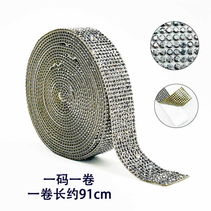 Self Adhesive Rhinestone Strips, Diy Rhinestone Strips, Self-adhesive Rhinestone Stickers, Clothing, Shoes, Hot Stamping, Rhinestone Stickers - Image 87