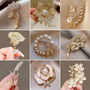 Elegant Anti-slip Brooch Pin – Minimalist Luxury Chest Clip For Women, Discreet Wardrobe Security Pin, Small Chic Decorative Brooch To Prevent Gaping, Premium Quality & Unique Design