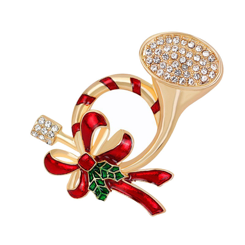 Women's Christmas Brooches Set - New Fashion Santa Tree Reindeer Wreath Snowflake Bell Pins - Image 72