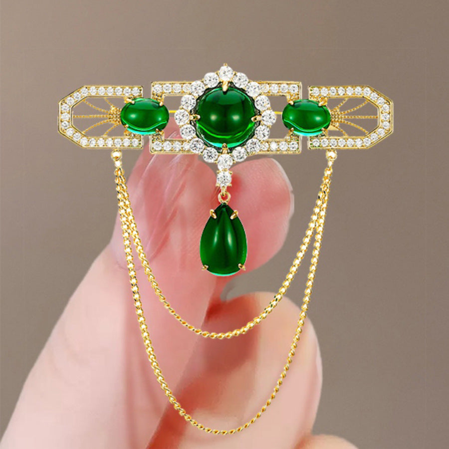 Elegant Anti-slip Brooch Pin – Minimalist Luxury Chest Clip For Women, Discreet Wardrobe Security Pin, Small Chic Decorative Brooch To Prevent Gaping, Premium Quality & Unique Design - Image 77
