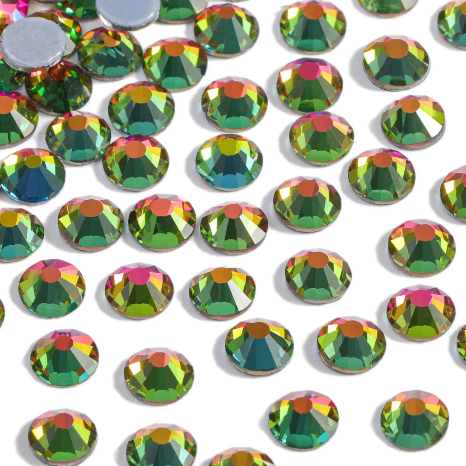 Hotfix Rhinestones, Crystal Rhinestones for Crafts Clothes DIY Decoration-Rainbow - Image 3