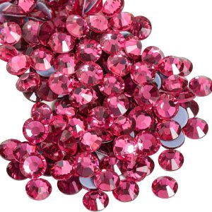 Hotfix Rhinestones, Crystal Rhinestones for Crafts Clothes DIY Decoration-Rose