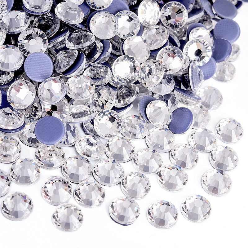 Hotfix rhinestone in Crystal for apparel decoration
